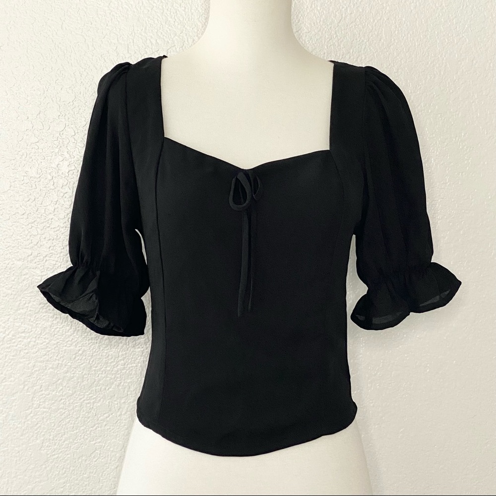 2BELLA Black Top/Blouse